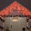 300ct Christmas High Density Icicle Lights Multicolor With White Wire - Wondershop™