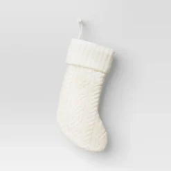 20" Cable Knit Christmas Stocking - Wondershop™ -Christmas Supply Store GUEST 74360d5f d65c 49d7 8074 b92d9e73ac16