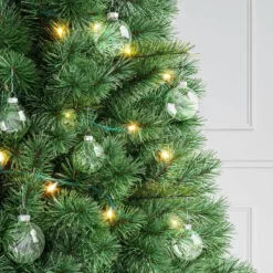 42pc Round Glass Christmas Tree Ornament Set - Wondershopâ˘