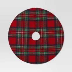 16" Christmas Dia Red/Green Plaid Mini Tree Skirt - Wondershop™ -Christmas Supply Store GUEST 74f6347a 6113 4034 aafc 9e172598a05c