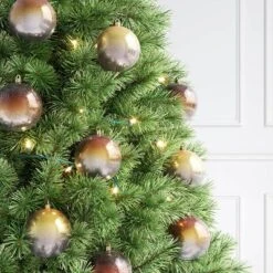 9ct 100mm Christmas Ornament Set Gold/Copper/Bronze - Wondershopâ˘