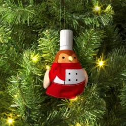 Christmas Featherly Friends Ornament Chef - Wondershopâ˘