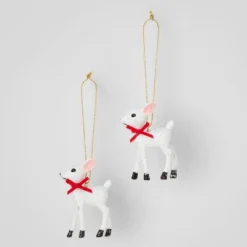 2ct Retro Small Deer Christmas Tree Ornament Set - Wondershop™ 9 2ct Retro Small Deer Christmas Tree Ornament Set - Wondershop™ -Christmas Supply Store GUEST 7c0f36db 45f8 4ef9 97b1 4b6255db4cfb