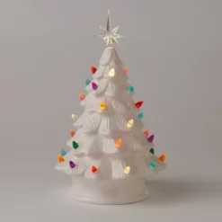 14.5" Battery Operated Lit Ceramic Christmas Tree - Wondershop™ -Christmas Supply Store GUEST 7e111dea 0bdb 44c8 ba2a 526288bdfe1d
