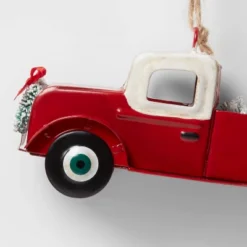 Christmas Truck Ornament Red - Wondershop™: Metal, Indoor, 2.25" Height: Metal, Indoor, 2.25" Height 5 Christmas Truck Ornament Red - Wondershop™: Metal, Indoor, 2.25" Height: Metal, Indoor, 2.25" Height -Christmas Supply Store GUEST 7f536d35 d0b6 45a8 8ce1 289392af69d4