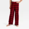 Kids' Plaid Microfleece Holiday Matching Family Pajama Pants - Wondershop™ Red/Black 2 Kids' Plaid Microfleece Holiday Matching Family Pajama Pants - Wondershop™ Red/Black -Christmas Supply Store GUEST 816ccb42 ab08 474f 86bc 93795818dfeb