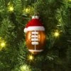 Christmas Glass Football With Santa Hat Ornament - Wondershop™ 2 Christmas Glass Football With Santa Hat Ornament - Wondershop™ -Christmas Supply Store GUEST 82e55e24 9f8f 4505 b89a c7ec3fb06dad