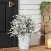 28" Pre-Lit Christmas Mixed Artificial Flocked Greenery With Ground Stake - Wondershop™ -Christmas Supply Store GUEST 83d2f27b 7267 4773 8871 c1f8f69f1075
