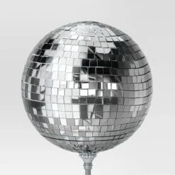 11.25" Mirrored Ball Christmas Tree Topper Silver - Wondershop™ -Christmas Supply Store GUEST 8b856403 25c7 446f 8226 5e09a9fd3663