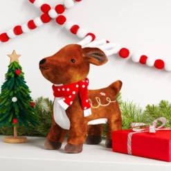 14'' Christmas Animated Plush Dancing Reindeer - Wondershop™