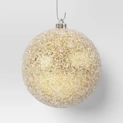 9ct 100mm Christmas Ornament Set Iced Green/Champagne/Red - Wondershop™ -Christmas Supply Store GUEST 90102ccc 42a5 454c 90fc 81e2e9c0f774