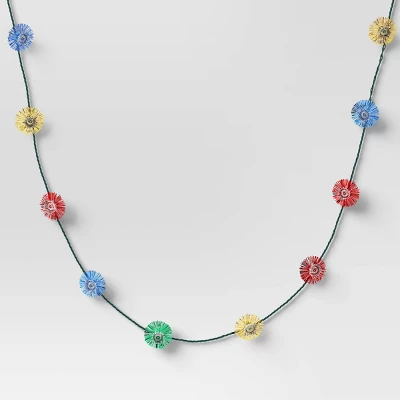 20ct Christmas Tinsel Lights Multi-Colored With Green Wire - Wondershop™ 4 20ct Christmas Tinsel Lights Multi-Colored With Green Wire - Wondershop™ - Image 2