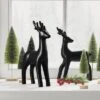 Ceramic Standing Deer Christmas Animal Figurine - Wondershop™ Black: Indoor Holiday Decor, 12" Tall -Christmas Supply Store GUEST 93e641dd d795 484e 912f 48f6d59c23e6