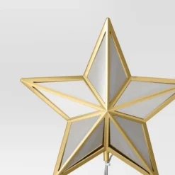 12.25" Warm White Lights Faceted Star Christmas Tree Topper Gold - Wondershop™: Indoor Decor: Indoor Decor: Indoor Decor 7 12.25" Warm White Lights Faceted Star Christmas Tree Topper Gold - Wondershop™: Indoor Decor: Indoor Decor: Indoor Decor -Christmas Supply Store GUEST 9467cf07 9691 43da bfa9 38ec48851caf