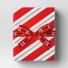 30” 90 Sq Ft Christmas Roll Wrap Red/White/Silver Diagonal Stripes - Wondershop™ -Christmas Supply Store GUEST 951e99cc 381e 44fd 8efa c7d79314bed3