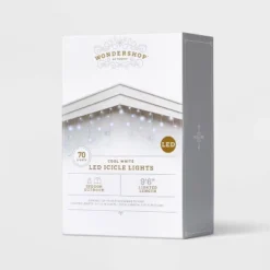 70ct LED Christmas Icicle Lights With White Wire - Wondershop™ -Christmas Supply Store GUEST 977853e4 a029 4f1b 84ad 140a6c9b00fc