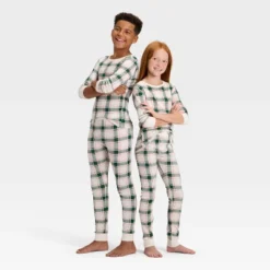 Kids' Plaid Ribbed Long Sleeve Shirt And Pants Holiday Matching Family Pajama Set - Wondershop™ Cream 11 Kids' Plaid Ribbed Long Sleeve Shirt And Pants Holiday Matching Family Pajama Set - Wondershop™ Cream -Christmas Supply Store GUEST 9c03cf33 a07b 4cc8 93d1 0774ce210ed8
