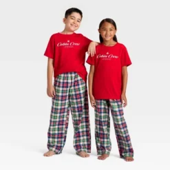 Kids' Plaid Microfleece Holiday Matching Family Pajama Pants - Wondershop™ Cream -Christmas Supply Store GUEST 9c3f608d e77e 47e3 a869 54df28171cb3