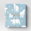 30” 25 Sq Ft Christmas Roll Wrap White Polar Bears On Blue - Wondershop™ -Christmas Supply Store GUEST 9d0a33bf 5eb2 492a b69f 043cb9cf651d
