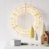 LED High Density Champagne Metal Wreath Christmas Novelty Silhouette Lights With White Color Light Bulb - Wondershop™ -Christmas Supply Store GUEST 9e19f46a 86c9 40c6 ad83 6572410991e4