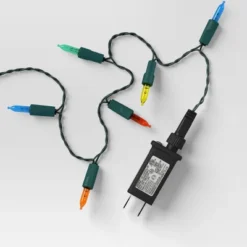 50ct LED Battery Operated Hybrid Miniature String Lights With Green Wire - Wondershop™ -Christmas Supply Store GUEST 9f2360c5 bb1e 470e a523 dc639c079e10