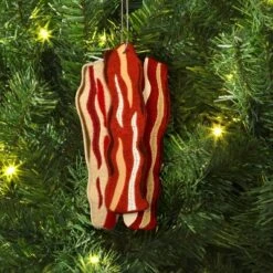 Christmas Fabric Bacon Ornament- Wondershopâ˘
