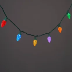 25ct LED C9 Faceted Christmas String Lights With Green Wire - Wondershop™ -Christmas Supply Store GUEST a27ca4da 49b4 4781 9cde b205d6dba5ad