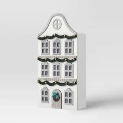 Christmas Lit Mantle House White - Wondershop™ -Christmas Supply Store GUEST a784749c 98a1 493c 8789 ca81f378d0ba