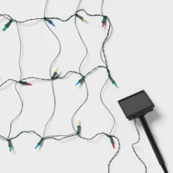 3'x4' 50ct Solar LED Christmas Net Lights With Green Wire - Wondershop™ -Christmas Supply Store GUEST a84aa275 7559 401f be39 662c125dbb5b