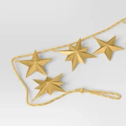 72" Christmas Gold Star Garland - Wondershop™ 5 72" Christmas Gold Star Garland - Wondershop™ -Christmas Supply Store GUEST af2a529b 7bf2 42a4 9aaf 456b5191097d