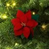 Christmas Fabric Poinsettia Ornament - Wondershop™ -Christmas Supply Store GUEST b3326682 2fa9 47d1 aa18 6db833b82539