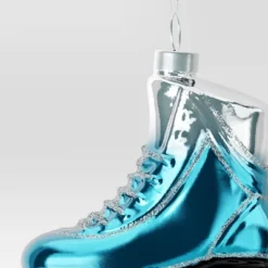 4.5" Christmas Glass Roller Skate Ornament Silver/Blue - Wondershop™ 5 4.5" Christmas Glass Roller Skate Ornament Silver/Blue - Wondershop™ -Christmas Supply Store GUEST b6c7d28d b26b 4625 ae54 ee7c845d8542