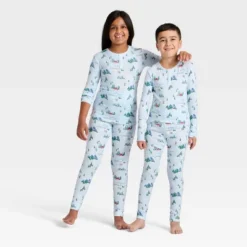 Kids' "Tis The Ski-son!" Cozy Knit Long Sleeve Shirt And Pants Holiday Matching Family Pajama Set - Wondershop™ Blue 11 Kids' "Tis The Ski-son!" Cozy Knit Long Sleeve Shirt And Pants Holiday Matching Family Pajama Set - Wondershop™ Blue -Christmas Supply Store GUEST bac4f86a c123 4a1e 9b07 ac31402aa9d9