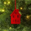 Christmas Metal Red House Ornament - Wondershop™ -Christmas Supply Store GUEST bbbb36f8 d29c 47f3 9ce9 ce237ac3280a