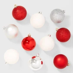 50ct Shatter-Resistant Round Christmas Tree Ornament Set - Wondershop™ -Christmas Supply Store GUEST bd063b79 fa05 458c 8ecf b52b6159fc6b