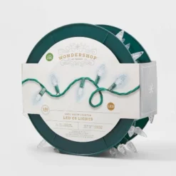 150ct LED C6 Faceted Christmas String Lights Spool With Green Wire - Wondershop™ 10 150ct LED C6 Faceted Christmas String Lights Spool With Green Wire - Wondershop™ -Christmas Supply Store GUEST c3145ba6 931d 4e1f bc5b a4075eb3042b