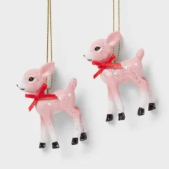 2ct Retro Small Deer Christmas Tree Ornament Set - Wondershop™ 8 2ct Retro Small Deer Christmas Tree Ornament Set - Wondershop™ -Christmas Supply Store GUEST c54770e4 da4b 4101 90b7 48afa2c1db53