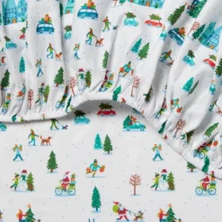 Christmas Cotton Sateen Sheet Set - Wondershop™ -Christmas Supply Store GUEST c9b6c1bd 7158 4538 b944 6bda1487485c