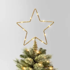 10in LED Lit Dewdrop Glitter Metal Open Star Christmas Tree Topper - Wondershop™ -Christmas Supply Store GUEST cd1a9f64 b76a 4076 a498 c65f10474e57