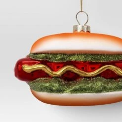 Christmas Glass Hotdog Ornament - Wondershop™ -Christmas Supply Store GUEST d27c9c3c 184b 4e2e a582 5bb2e0187820