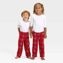 Toddler Plaid Microfleece Holiday Matching Family Pajama Pants - Wondershop™ Red -Christmas Supply Store GUEST d322fb69 857b 43ed a7fb f6c4fe963120
