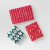 30" 3pk 180 Sq Ft Christmas Wrap Pack Candy Canes/Santa/Ho Ho Ho - Wondershop™ -Christmas Supply Store GUEST d41299c8 431c 4a70 a02f f6addde300fa