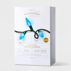 60ct LED C6 Faceted Christmas String Lights With Green Wire - Wondershop™ -Christmas Supply Store GUEST d638dcbd 958b 495b ba11 fdd6aa4e7d3f