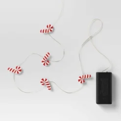 20ct LED Battery Operated Christmas Candy Cane Dew Drop Lights Warm White With Silver Wire - Wondershop™ -Christmas Supply Store GUEST d8a4eed2 ffc8 42a3 b166 65078471bd53