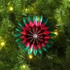 Christmas Foil Flower Ornament Green Ornament - Wondershop™ -Christmas Supply Store GUEST d94f50a3 1409 414b b8dd b269deab4437