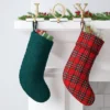 21" Christmas Woolen Yarn Dyed Fabric Stocking Red/Green Plaid - Wondershop™ -Christmas Supply Store GUEST daad4062 a60d 4ce6 a157 2bd5c3b0922c 1