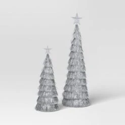 2pk Christmas 18" And 12" Tinsel Trees - Wondershop™ 9 2pk Christmas 18" And 12" Tinsel Trees - Wondershop™ -Christmas Supply Store GUEST dbfd5e77 23ae 4173 96dd 8cba05960e13