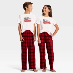 Kids' Plaid Microfleece Holiday Matching Family Pajama Pants - Wondershop™ Red/Black 9 Kids' Plaid Microfleece Holiday Matching Family Pajama Pants - Wondershop™ Red/Black -Christmas Supply Store GUEST dcf952c5 3b44 493e ac7c b7725f38912c