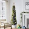 Pre-lit Slim Virginia Pine Artificial Christmas Tree Dual Color LED Lights - Wondershop™ -Christmas Supply Store GUEST dde2acdd ba1d 4db9 953b 4ca5bffa70e5
