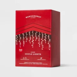 300ct High Density Christmas Icicle Lights Clear With White Wire - Wondershop™: Indoor/Outdoor, Incandescent 8 300ct High Density Christmas Icicle Lights Clear With White Wire - Wondershop™: Indoor/Outdoor, Incandescent -Christmas Supply Store GUEST df02da21 f801 4789 aea1 da94ea459138